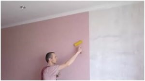 Pot atarna tapet pe pereți de ordine pictate (tapet) Pot atarna tapet pe pereți procedura de vopsit