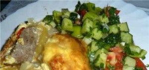 Vitel Orloff de carne de vită (schimba placa de tăiere) Mânzat Orloff de vită