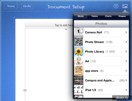 Prezentare generală de pagini pentru iPad (iPad) editor de text Prezentare generală pagini pentru iPad