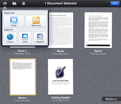 Prezentare generală de pagini pentru iPad (documente iPad) Prezentare generală pagini pentru iPad