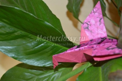 Origami pentru copii (origami Hummingbird) Origami pentru copii