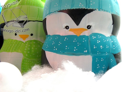 Pinguinii de sticle (pinguini) Penguins de sticle