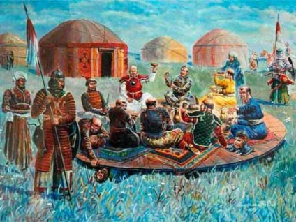 Triburile stepa mongolă (mongol) Triburile din stepa mongolă
