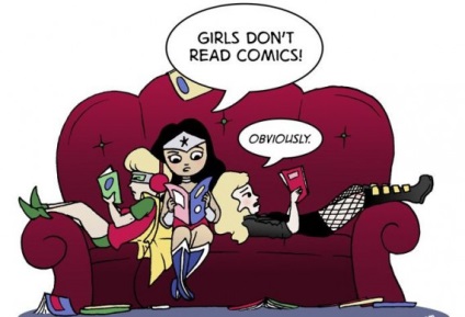 De ce fetele nu citesc benzi desenate, comixi (Scott Pilgrim împotriva lumii) De ce fetele nu citesc benzi desenate, comixi