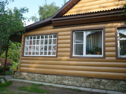 Aplicarea bloc de imagine casa finisaj exterior poate fi calitativă (foto) Aplicarea bloc de imagine casa finisaj exterior poate fi calitativ