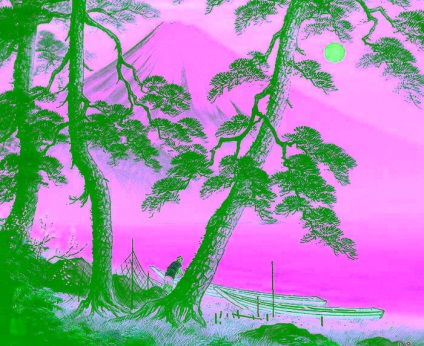 Stilul Natura Sanz (artist japonez Koukei Kojima) Stilul Natura Sanz