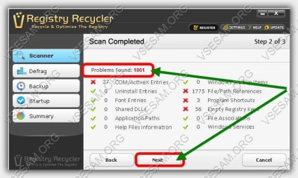 Programul de optimizare a registrului (optimizare) Program pentru a optimiza registru