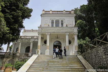 Istoricul de călătorie (insula Capri) povestiri de călătorie