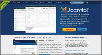 Evaluare site-uri populare de pe site-uri (CMS Joomla populare pe CMS joomla) Evaluare site-uri populare pe CMS Joomla
