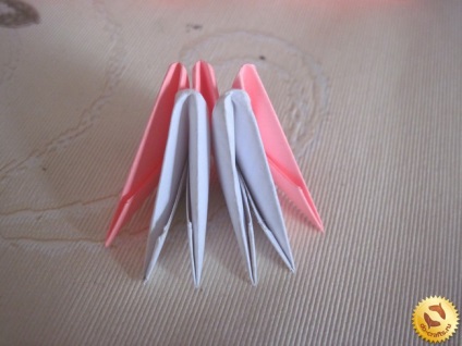 Rose Origami modul de circuit de instrucțiuni pas de asamblare cu module (foto) Rose modul origami pas diagrama de asamblare cu instrucțiuni pas cu fotografii