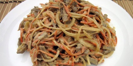 Salata cu morcov coreean - cum să gătească un fel de mâncare delicios de rețete simple, cu fotografii (coreeană) Salata cu morcov coreean - cum să gătească un fel de mâncare delicios de rețete simple, cu fotografii