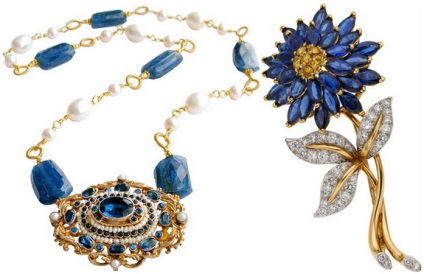 piatră de safir bijuterii care merge (bijuterie) Sapphire decorare piatră, care este
