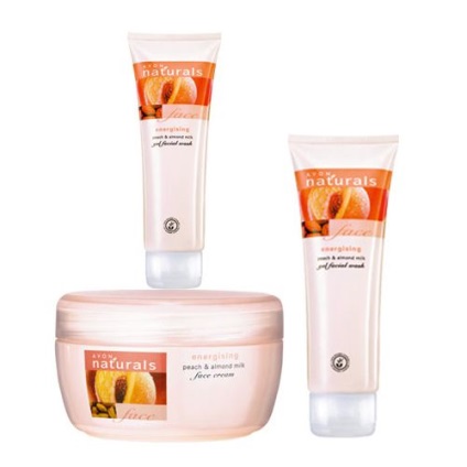 Naturals Series, tipuri de produse (Avon) produse de serie Naturals