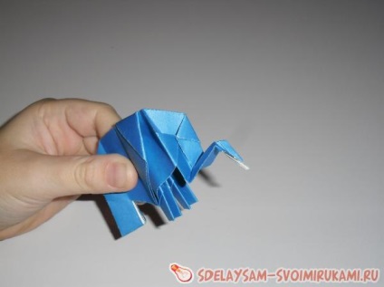 hârtie Elephant Origami (partea paralelă) hârtie de origami Elephant