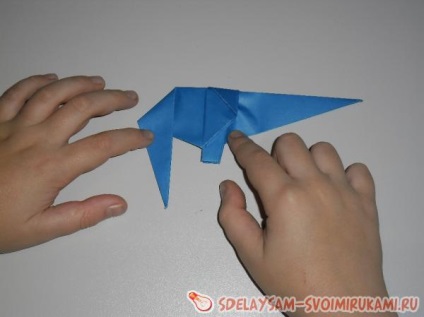 hârtie Elephant Origami (partea paralelă) hârtie de origami Elephant