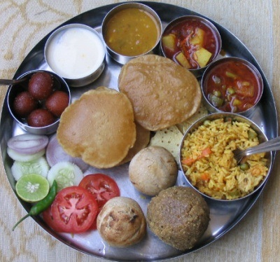 Meniul standard restaurante indiene (preparate indiene populare) Meniul standard, de restaurante indiene