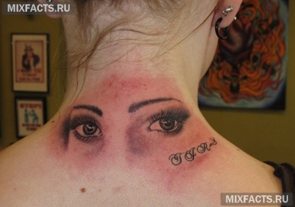 Tatuaje pentru fete pe gat (foto) (tatuaj) Tatuaje pentru fete pe gât (foto)