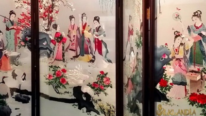 Convențional broderie Suzhou (expanse vlivnaya) broderie tradițională Suzhou