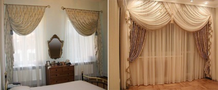 Tulle bucatarie Photo scurt drapaje, cum să coase și atârnă draperii frumos, design-grilă și cum să (a face) Tulle bucatarie Photo scurt drapaje, cum să coase și atârnă draperii frumos, design-grilă și cum