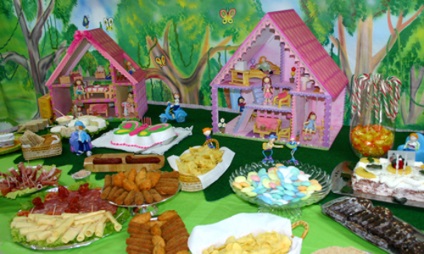 Decorarea de masa pentru copii (tabelul copil) Decorare de masă pentru copii