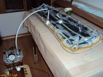 instalație de vid pentru turnare și vacuum de infuzie (vacuum) instalație de vid pentru turnarea prin infuzie de vid și