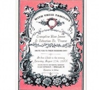 nunta Vintage INVITAȚII mici capodopera de familie (Vintage) nunta Vintage INVITAȚII mici capodoperă de familie