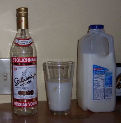Vodka cu lapte