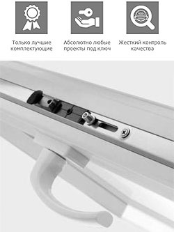 ferestre din plastic (ferestre clase divizate) Are o fereastră din plastic