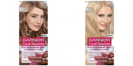 nuante reci de vopsea paleta de păr de la Loreal, Garnier, Estelle (nuanțe) nuante reci de paleta de colorare a părului de la Loreal, Garnier, Estelle
