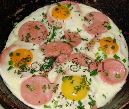 Omletă cu cârnați - un pas cu pas reteta cu fotografii, diverse (reteta) Omletă cu cârnați - un pas cu pas reteta cu fotografii, diferite
