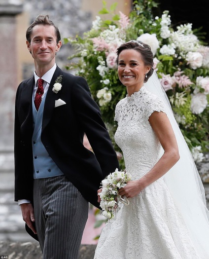 55 Fotografii Pippa Middleton și soțul ei, James Matthews, de asemenea, nunta