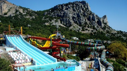 Waterpark Blue Bay în Simeiz