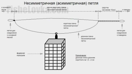 feeder buclă asimetrica pentru modul de conectare atunci când este utilizat (asimetric) feeder buclă asimetrica pentru modul de conectare atunci când este utilizat