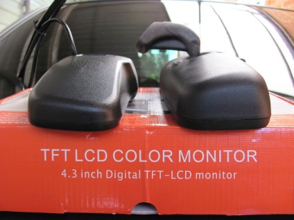 Car monitor oglinda retrovizoare și o cameră cu unitatea fără fir (oglinzi) monitor oglinda retrovizoare auto și aparat de fotografiat cu unitatea fără fir