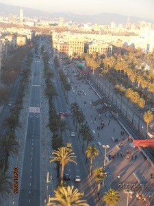 Barcelona, în luna ianuarie (metrou Passeig de Gracia) Barcelona în ianuarie