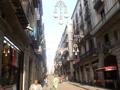 Barcelona în ianuarie (poveștile de călători) Barcelona în ianuarie