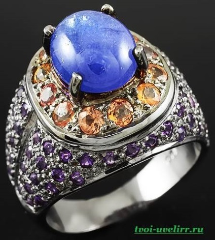 Silver înnegrită (argint) argint brunat