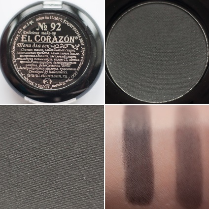 eyeshadow negru (umbra ochi negru) Eyeshadow negru