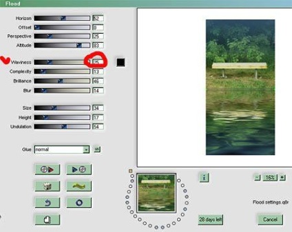 Efectuarea de circulație a apei de animație în Photoshop (animație) Efectuarea animația de mișcare a apei în Photoshop