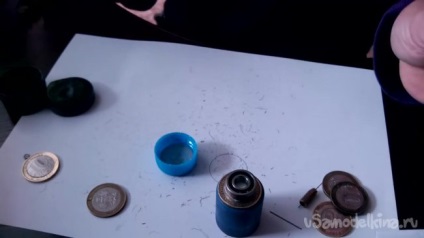 Făcând Keychain 10 monede rublei (do) Efectuarea FOB cheie de 10 de rubla monedă