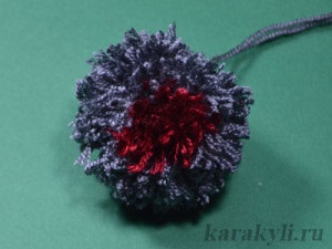 Noi pompoms din fire, bilețel (cum să faci o pompom de fir) Do pompoms din fire, Scribble