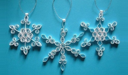 Asigurați-un fulg de zăpadă din hârtie cu mâinile origami dvs., scrapbooking, Quilling (lor) Asigurați-un fulg de zăpadă din hârtie cu mâinile origami dvs., scrapbooking, Quilling