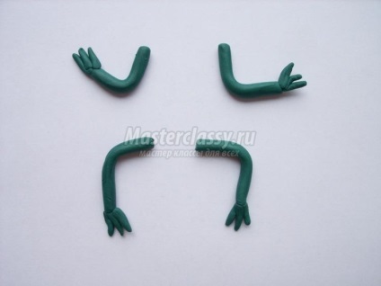 Copii meserii din plastilină (crocodil lut dintr-o clasă de master) Copii meserii din plastilină