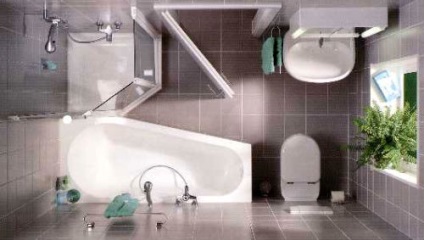 Proiectați un mic simplu baie si de bun gust în fotografie (doar) Proiectați un mic simplu baie si de bun gust în fotografie
