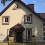 Proiectare tencuiala fatada unei case private - 48 fotografii (fațadă) Proiectare tencuiala fatada unei case private - 48 fotografii