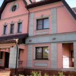 Proiectare tencuiala fatada unei case private - 48 fotografii (fațadă) Proiectare tencuiala fatada unei case private - 48 fotografii