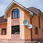 Proiectare tencuiala fatada unei case private - 48 fotografii (la domiciliu) Proiectare tencuiala fatada unei case private - 48 fotografii