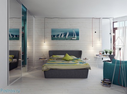 Design Dormitor în stil marin (proiectare) Design Dormitor în stil marin