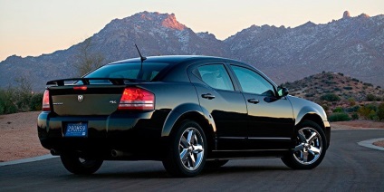 Dodge Avenger preț, specificații, fotografii, video test unitate (răzbunător) Dodge Avenger preț, caietul de sarcini, fotografii, test drive