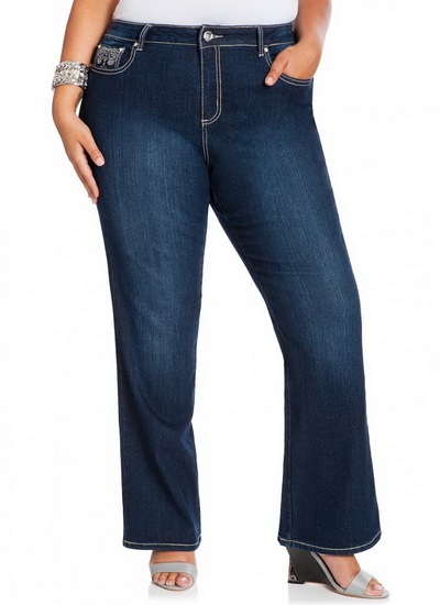 Jeans pentru full, 40 imagini (blugi) Jeans pentru obezi, 40 de fotografii